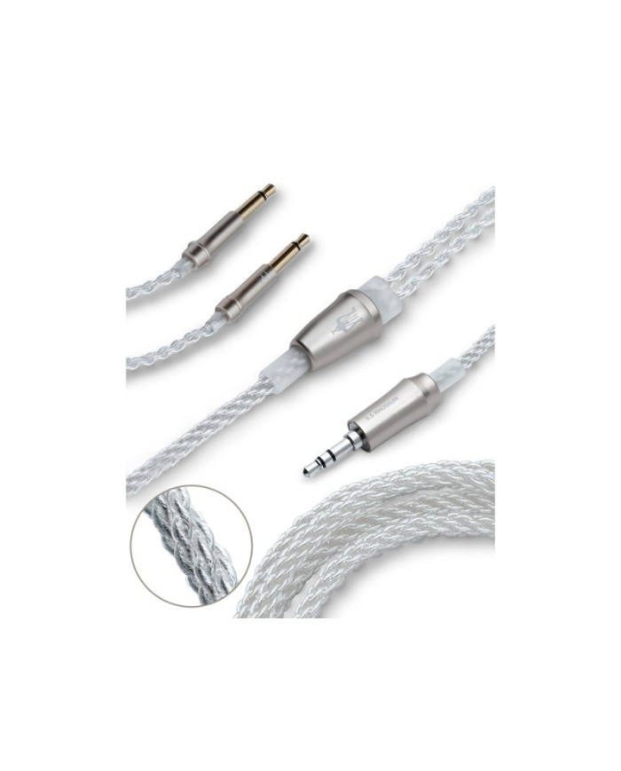 Conduttore rodiato 3.5 mm bilanciato  Meze Cavo Serie 99 sp upg