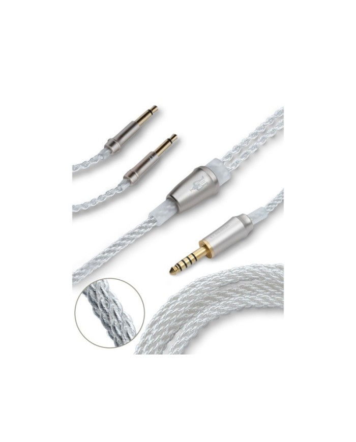 Conduttore rodiato 4.4 mm bilanciato  Meze Cavo Serie 99 sp upg