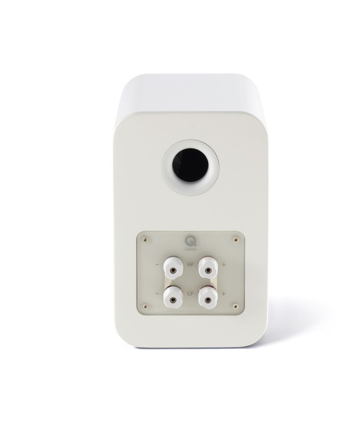 Q Acoustics CONCEPT 30 Coppia Diffusori da Scaffale Bianco laccato