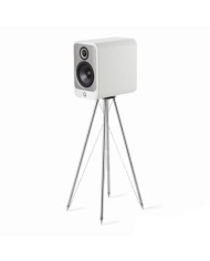 Q Acoustics CONCEPT 30 Coppia Diffusori da Scaffale Bianco laccato