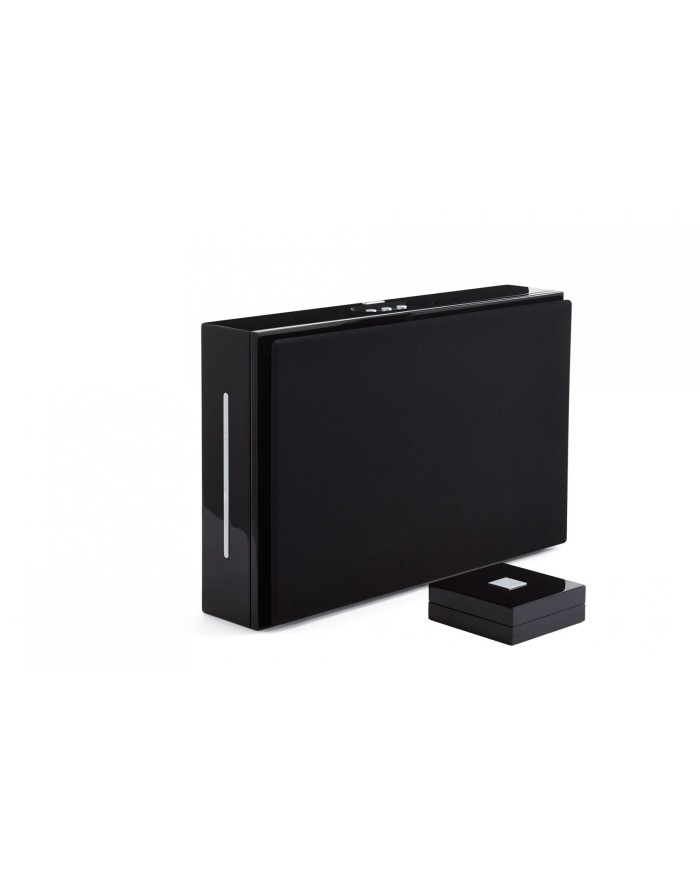 REL ACOUSTIC HABITAT1 NERO LACCATO SUBWOOFER ATTIVO SLIM SENZA FILI SIGILLATO GARANZIA ITALIA