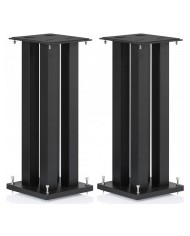 Coppia stand a 4 colonne  altezza 60cm  Norstone Stylum Square  Nero