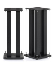 Coppia stand a 4 colonne  altezza 60cm  Norstone Stylum Square  Nero