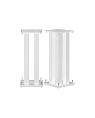 Coppia stand a 4 colonne  altezza 60cm  Norstone Stylum Square  Bianco