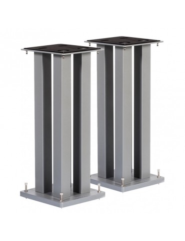 Norstone Stylum Square Stand a 4 colonne 60cm Argento Satin