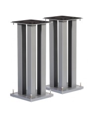 Coppia stand a 4 colonne  altezza 60cm  Norstone Stylum Square  Silver