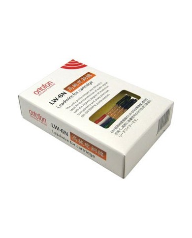 ORTOFON LW 6N SET DI 4 CAVETTI PER IL COLLEGAMENTO BRACCIO TESTINA NUOVI SIGILLATI