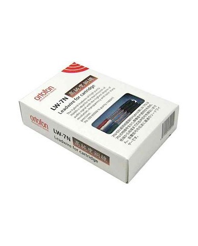 ORTOFON LW 7N SET DI 4 CAVETTI PER IL COLLEGAMENTO BRACCIO TESTINA NUOVI SIGILLATI