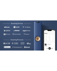 Diffusori da pavimento attivi 3 vie  Kef LS60 Wireless  Royal Blue