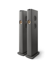 Diffusori da pavimento attivi 3 vie  Kef LS60 Wireless  Titan Grey