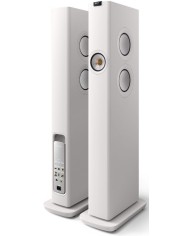 Diffusori da pavimento attivi 3 vie  Kef LS60 Wireless  Mineral White