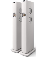 Diffusori da pavimento attivi 3 vie  Kef LS60 Wireless  Mineral White