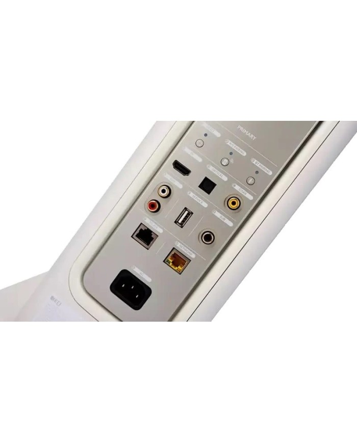 Diffusori da pavimento attivi 3 vie  Kef LS60 Wireless  Mineral White