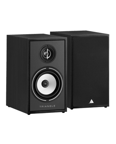 Coppia diffusori da scaffale 2 vie  Triangle Borea BR02  Black