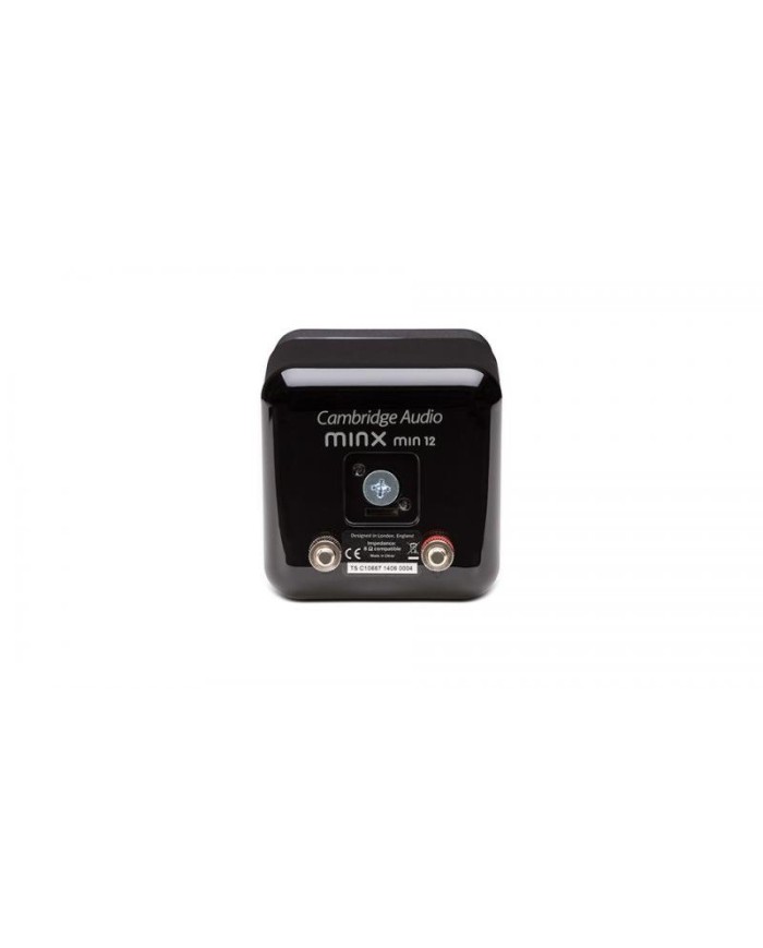 CAMBRIDGE AUDIO MIN 12 NERO SINGOLO SATELLITE 2 VIE GARANZIA ITALIA