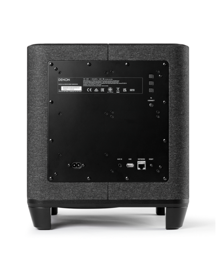 Subwoofer wireless con Heos  Denon Home Subwoofer  Black