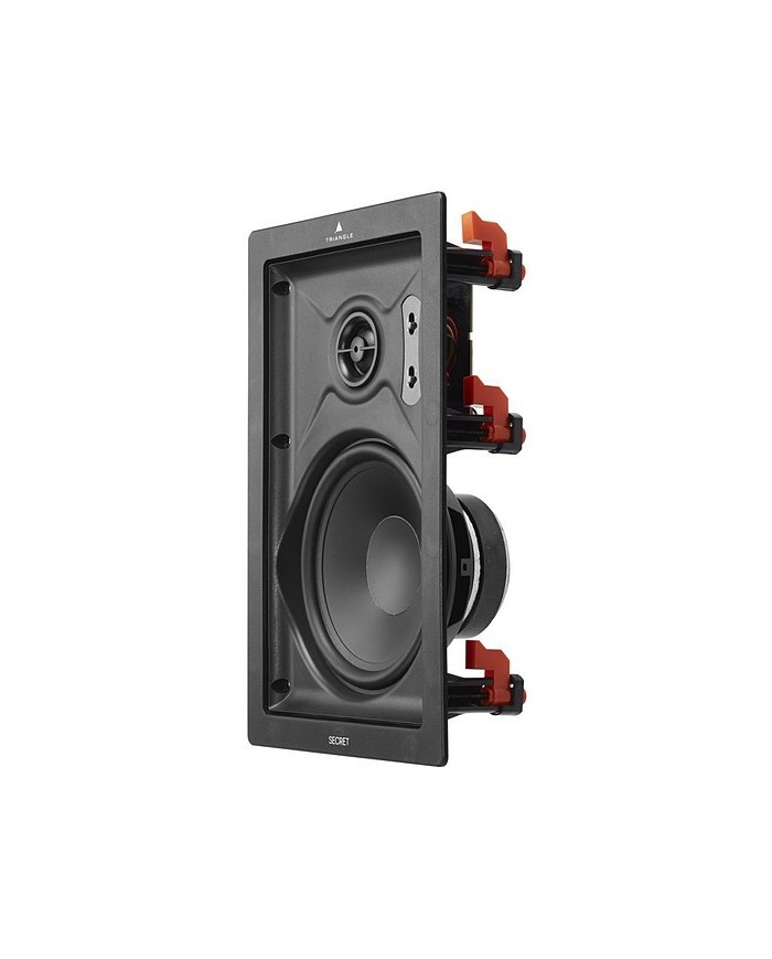 Diffusore da incasso a parete  In wall  Triangle Secret IWT7  Bianco