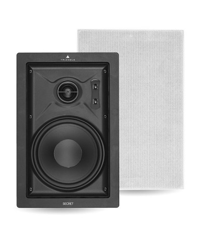 Diffusore da incasso a parete  In Wall  Triangle Secret IWT8  Bianco