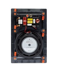 Diffusore da incasso a parete  In Wall  Triangle Secret IWT8  Bianco