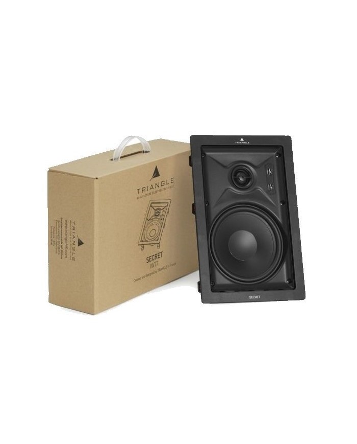 Diffusore da incasso a parete  In wall  Triangle Secret IWT7  Bianco