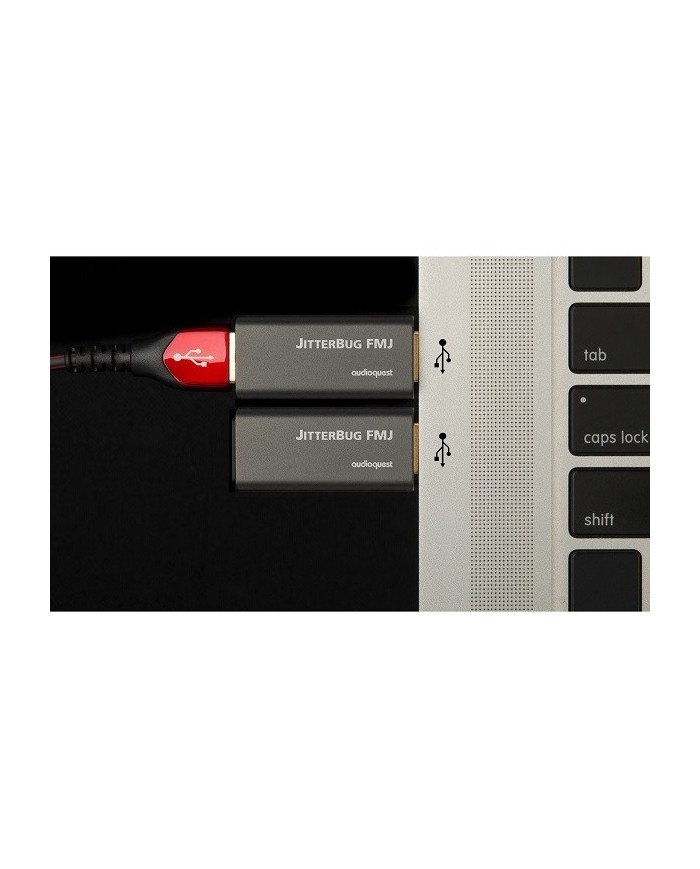 Dispositivo di riduzione jitter USB 2.0  AudioQuest JitterBug FMJ