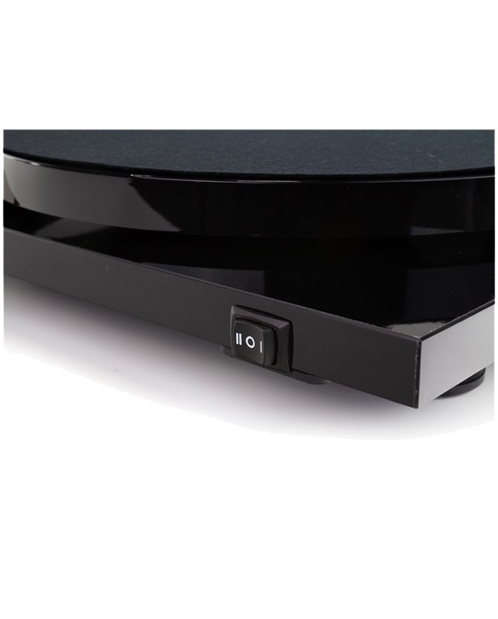 Giradischi con trazione a cinghia  Pro-Ject E1  Nero Lucido