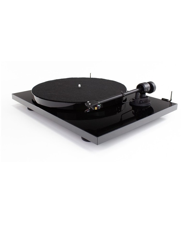 Giradischi con prephono integrato  Pro-Ject E1 Phono  Nero Lucido