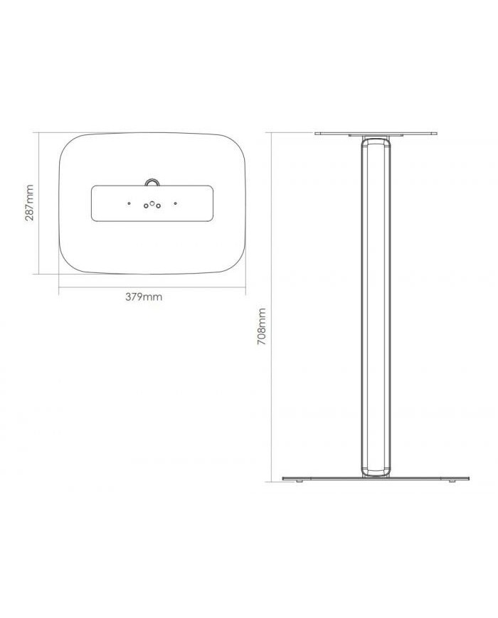 Stand pavimento per Home 250  Denon SoundXtra floorstand 250  Bianco