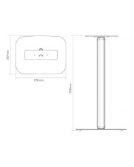 Stand pavimento per Home 250  Denon SoundXtra floorstand 250  Bianco