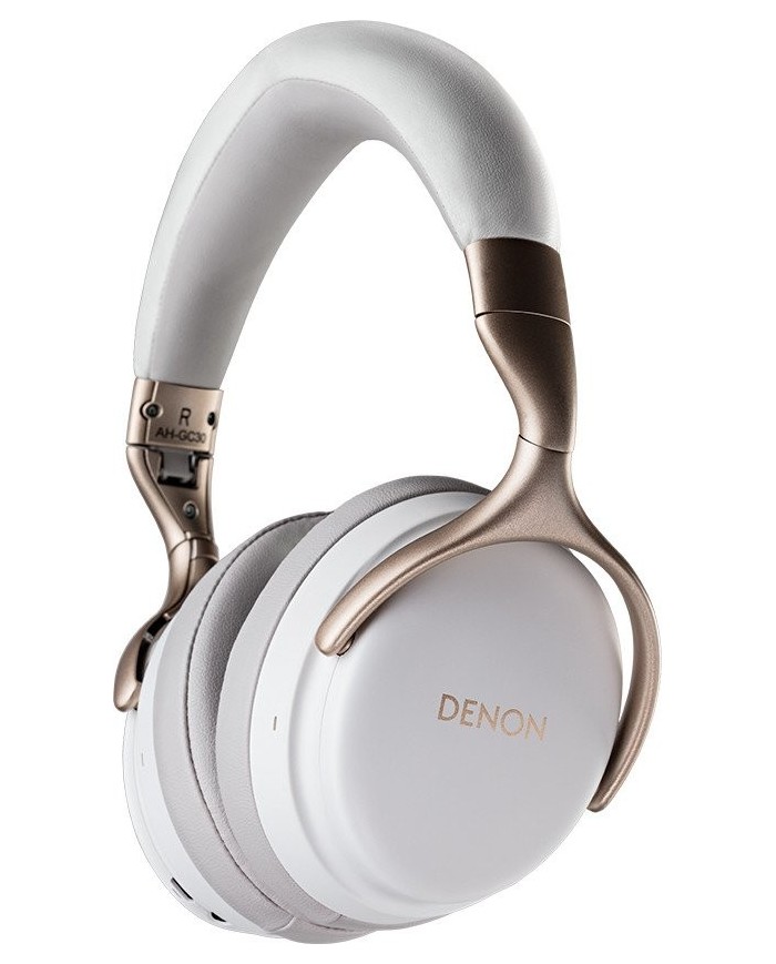 Cuffia wireless con cancellazione del rumore  Denon AH-GC30  Bianca