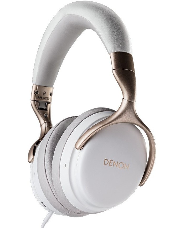 Cuffia wireless con cancellazione del rumore  Denon AH-GC30  Bianca