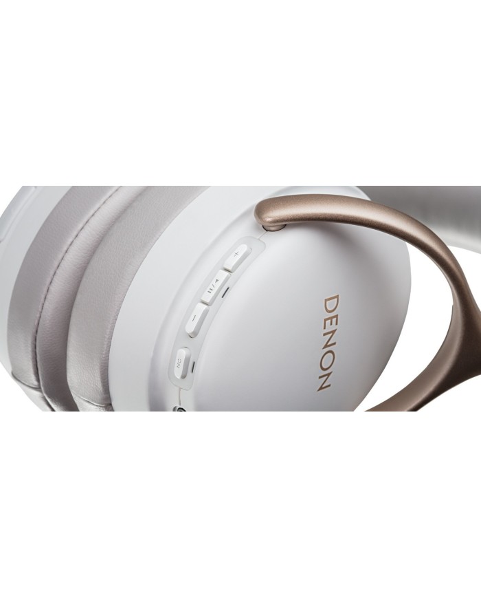 Cuffia wireless con cancellazione del rumore  Denon AH-GC30  Bianca