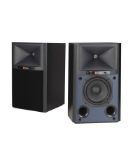 Coppia diffusori stand attivi 2 vie  JBL 4305P  Nero con griglia nera