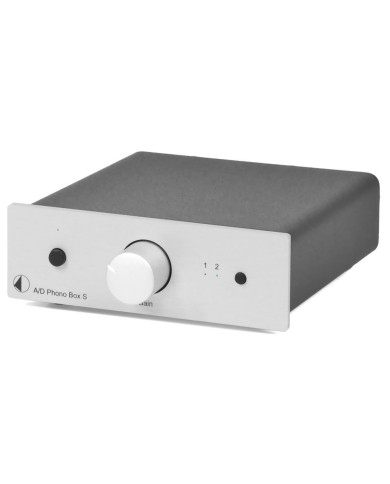 PRO-JECT A/D PHONO BOX S SILVER CONVERTITORE DA E PHONO USB NUOVO SIGILLATO