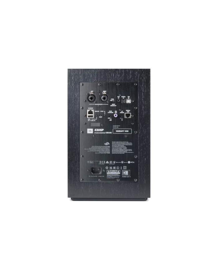 Coppia diffusori stand attivi 2 vie  JBL 4305P  Nero con griglia nera