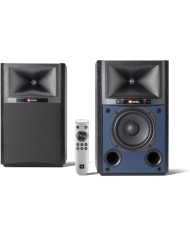 Coppia diffusori stand attivi 2 vie  JBL 4305P  Nero con griglia nera