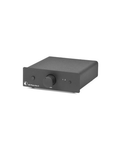 PRO-JECT A/D PHONO BOX S NERO CONVERTITORE DA E PHONO USB NUOVO SIGILLATO
