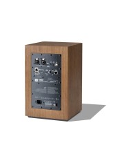 Coppia diffusori stand attivi 2 vie  JBL 4305P  Noce con griglia blue