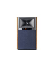 Coppia diffusori stand attivi 2 vie  JBL 4305P  Noce con griglia blue
