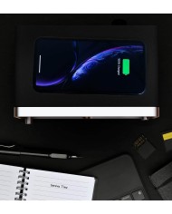 Altoparlante Bluetooth  sveglia  stazione ricarica  Geneva Time  Nero