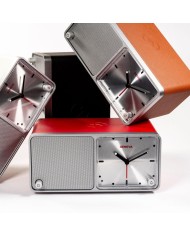 Altoparlante Bluetooth  sveglia  stazione ricarica  Geneva Time  Cognac