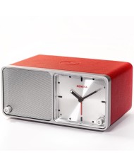 Altoparlante Bluetooth  sveglia  stazione ricarica  Geneva Time  Rosso
