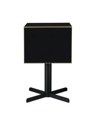 Altoparlante Wireless  Legno nero e ottone  Geneva DeCon