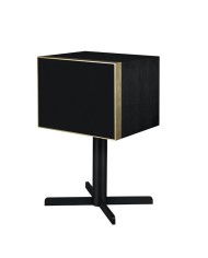 Altoparlante Wireless  Legno nero e ottone  Geneva DeCon