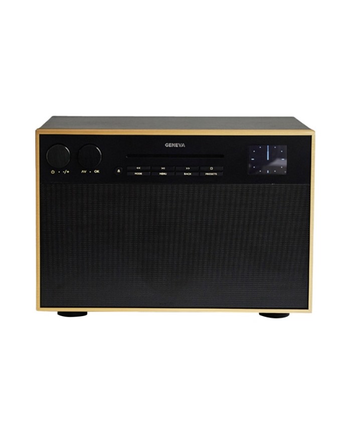 Altoparlante Wi-Fi e Bluetooth  Nero e Ottone  Geneva DeCon/M