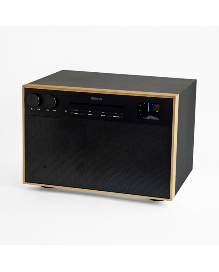 Altoparlante Wi-Fi e Bluetooth  Nero e Ottone  Geneva DeCon/M