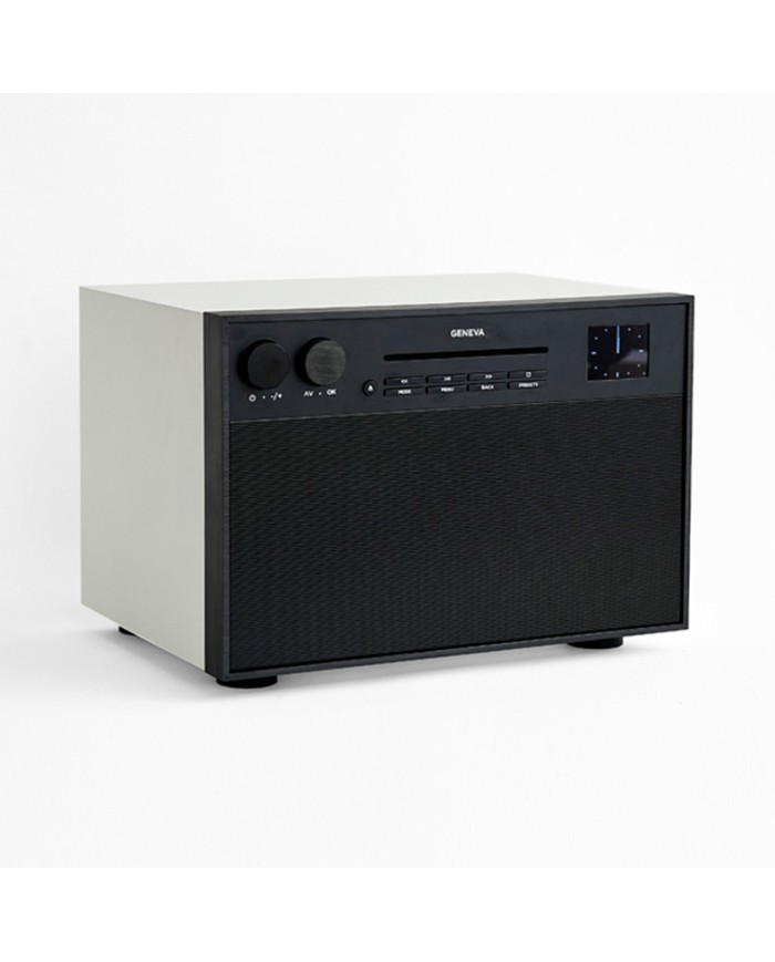 Altoparlante Wi-Fi e Bluetooth  Bianco e Nero  Geneva DeCon/M