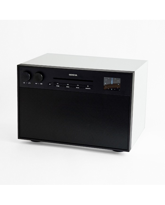 Altoparlante Wi-Fi e Bluetooth  Bianco e Nero  Geneva DeCon/M