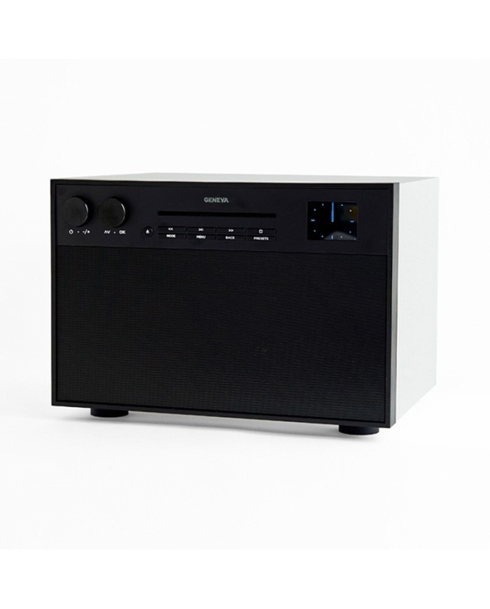 Altoparlante Wi-Fi e Bluetooth  Bianco e Nero  Geneva DeCon/M