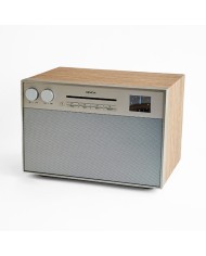 Altoparlante Wi-Fi e Bluetooth  Oak e Champagne  Geneva DeCon/M